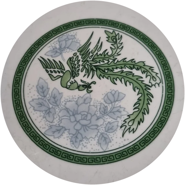 Ons eigen servies met de feniks