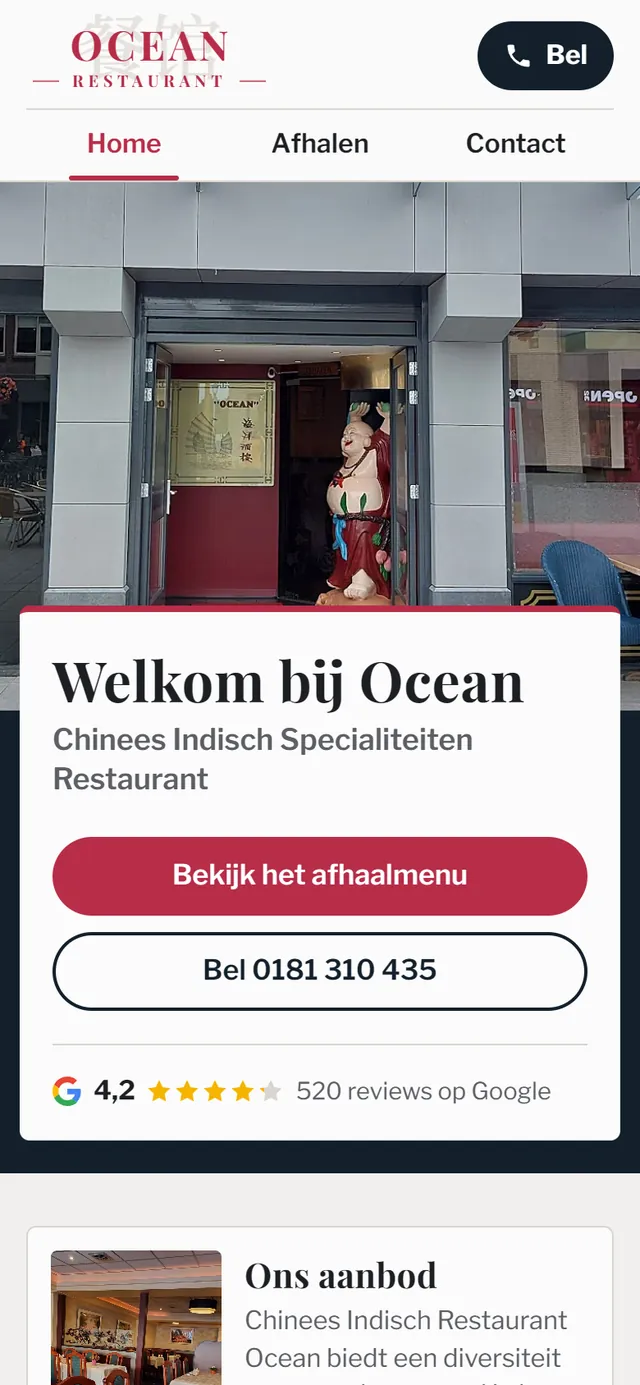 Nieuw: dezelfde pagina in het nieuwe jasje